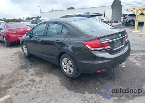 2013 Honda Civic Lx from USA, damaged, VIN 2HGFB2F58DH533977